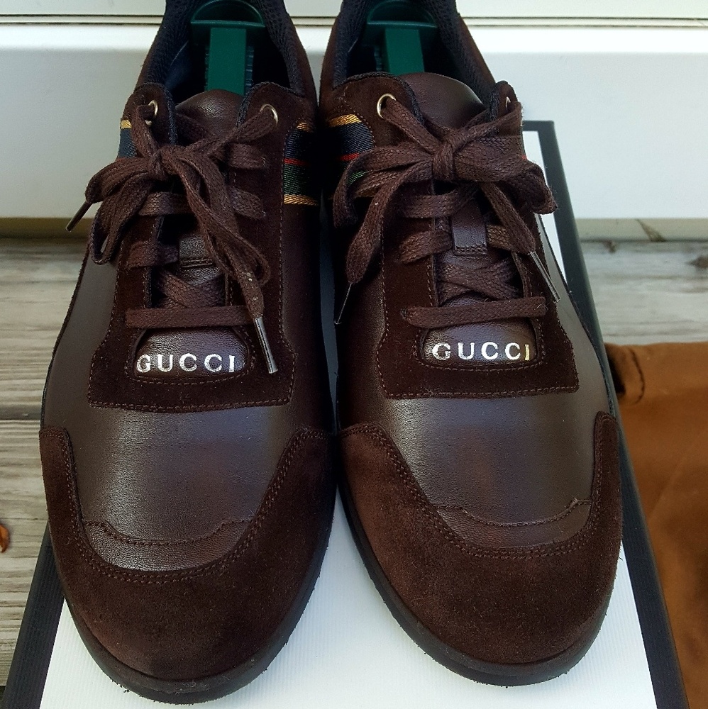 Gucci Brown Sneakers
